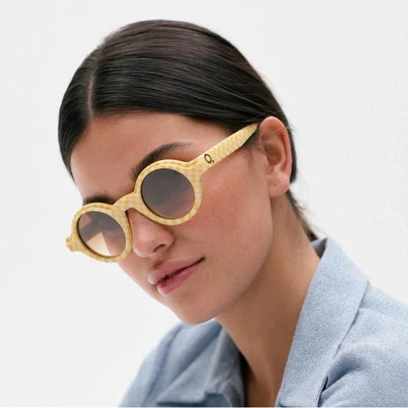 ETNIA BARCELONA EINSTEIN SUNGLASSES Checkered Chess NWOT $345 RARE - Picture 3 of 11